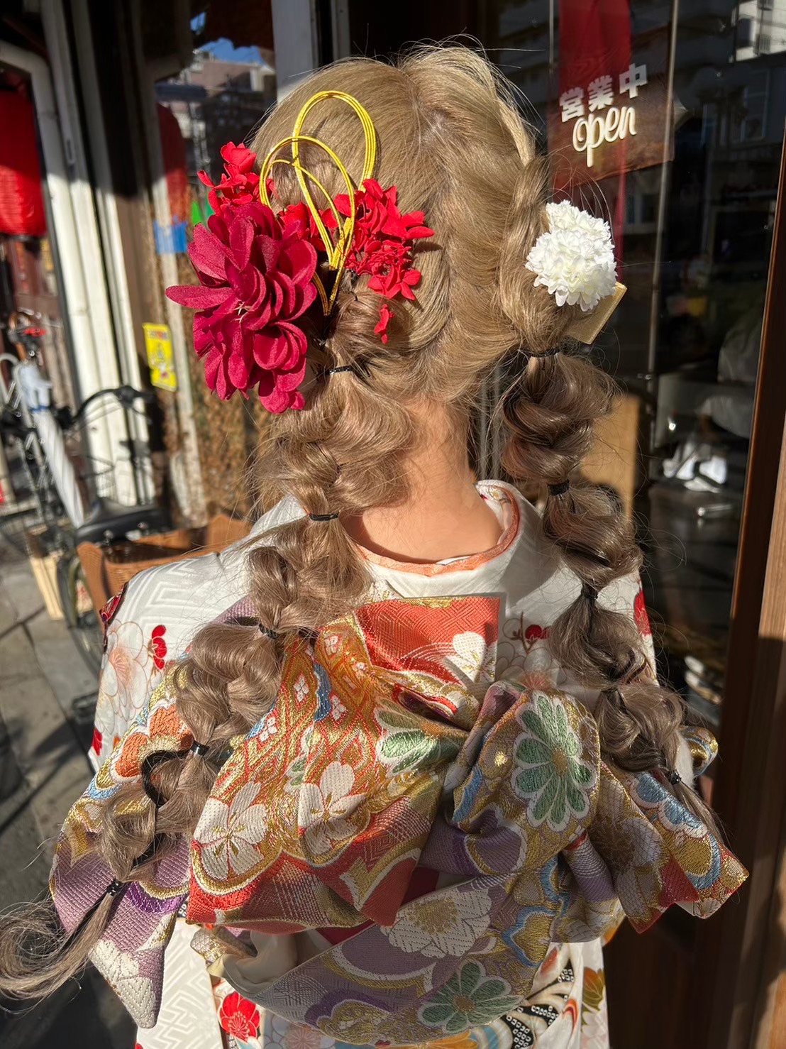 成人式　ヘアセット